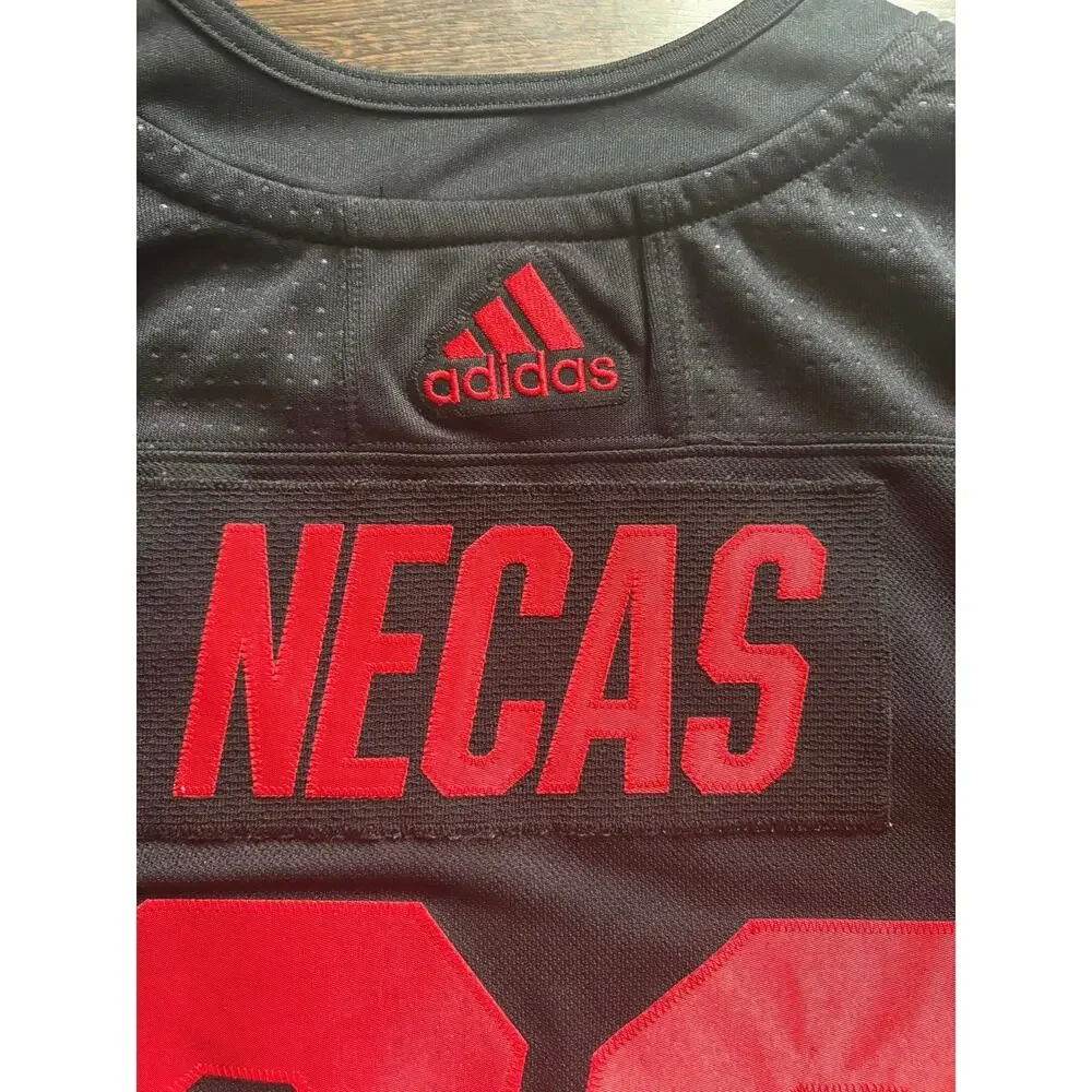 Authentic Adidas Carolina Hurricanes Martin Necas Jersey 46